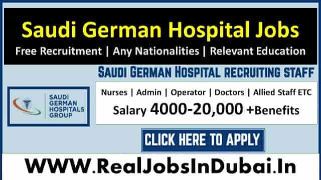 Saudi German Hospital Careers