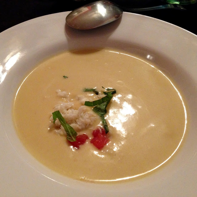 Fennel and Crab Vichyssoise-Spoonbills Restaurant-Matagorda, Texas