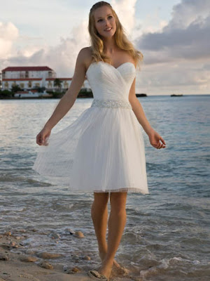 short wedding dress