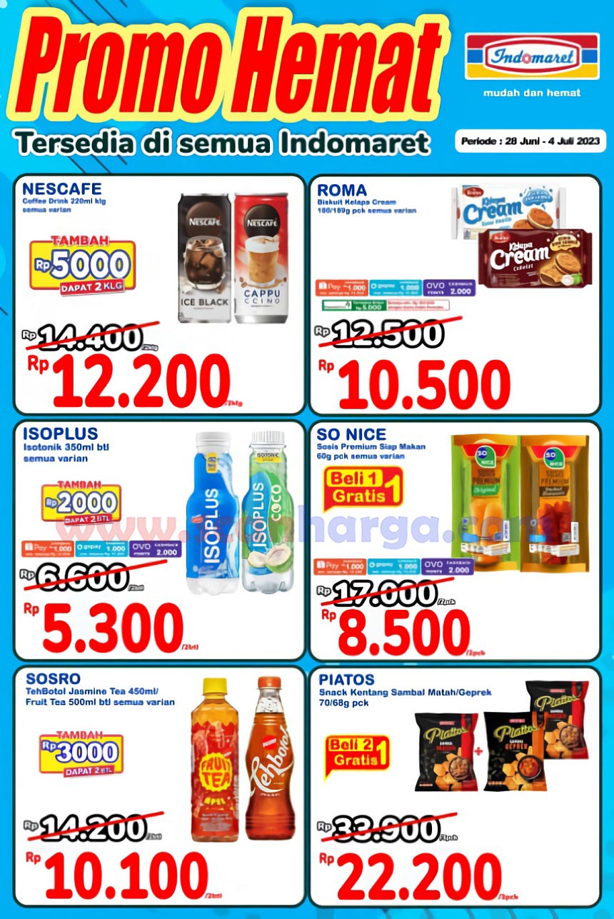 INDOMARET PROMO HEMAT | 28 Juni - 4 Juli 2023