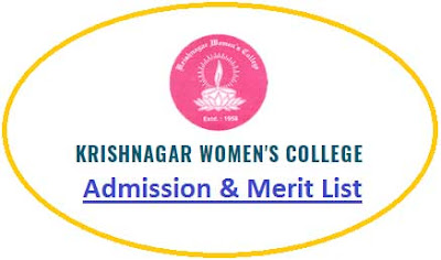 Krishnagar Women’s College Merit List