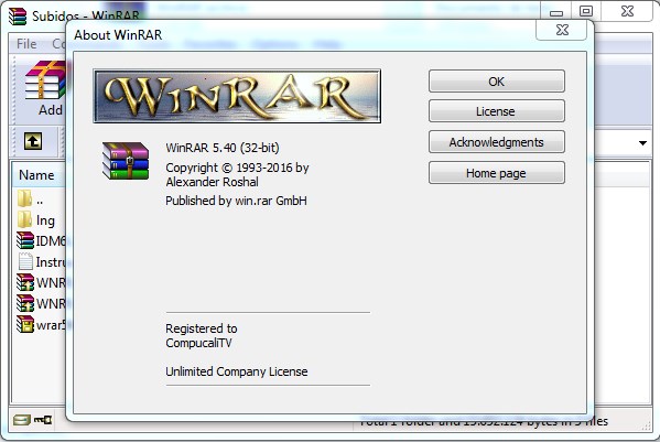 Winrar 5.4 Full Final Español
