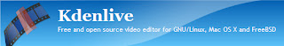 Video editor-Kdenlive