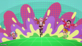 ワンピース アニメ エッグヘッド編 1091話 ルフィ チョッパー ボニー ONE PIECE Episode 1091