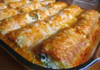 CHICKEN ALFREDO LASAGNA ROLL