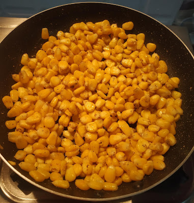 Cooking corn kernel