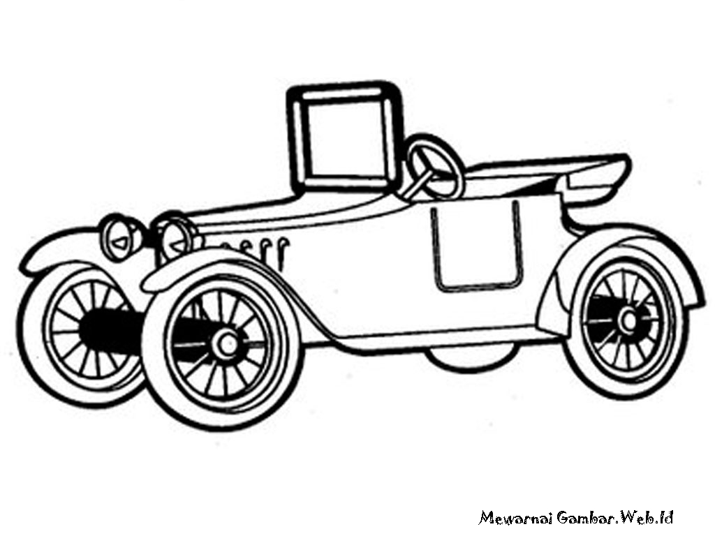 134 Gambar Sketsa Mobil Antik Gudangsket