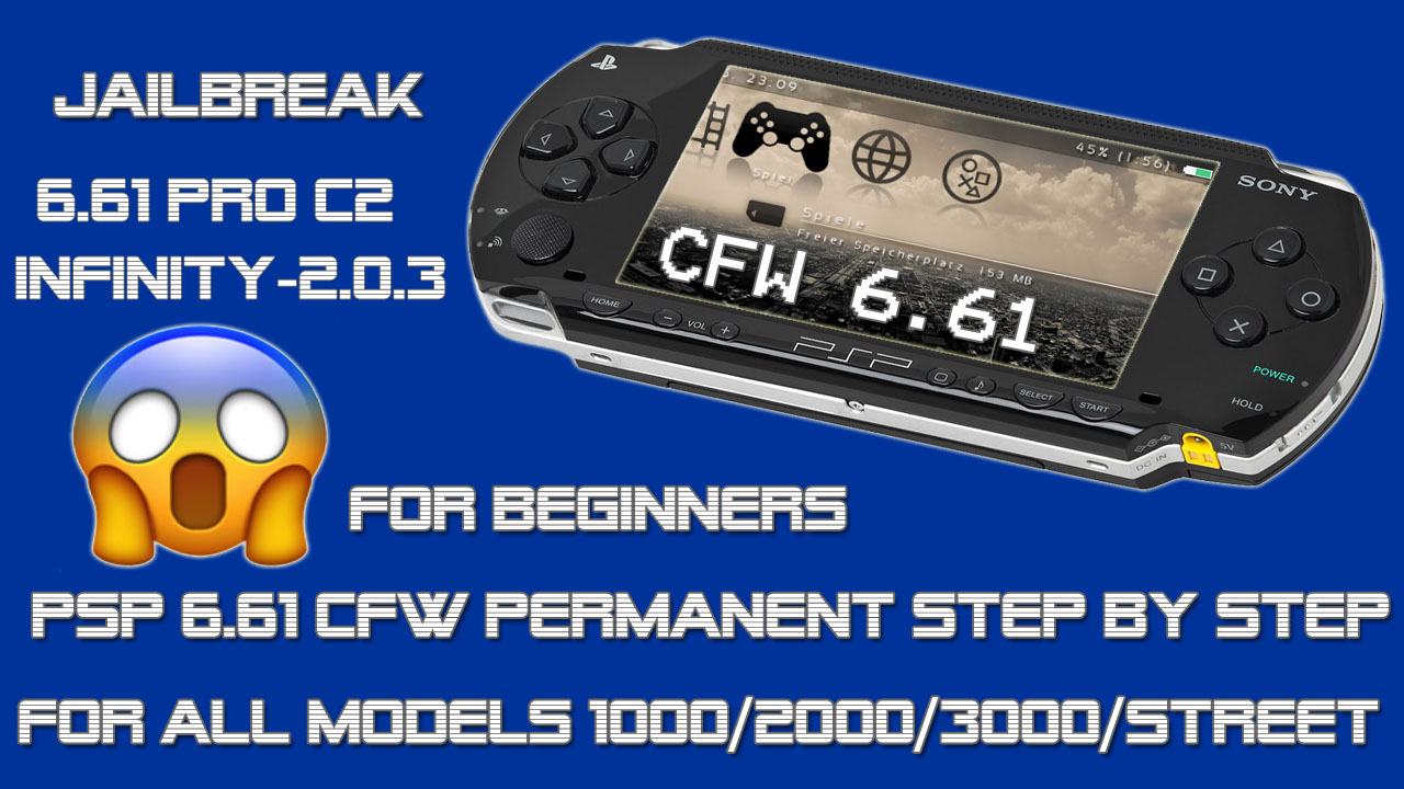 How To Easy Jailbreak Any Psp 6 61 Cfw Permanent Consoleinfo