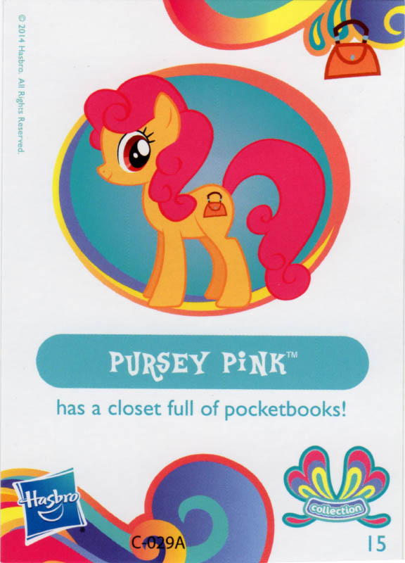 MLP Pursey Pink Blind Bag Cards  MLP Merch