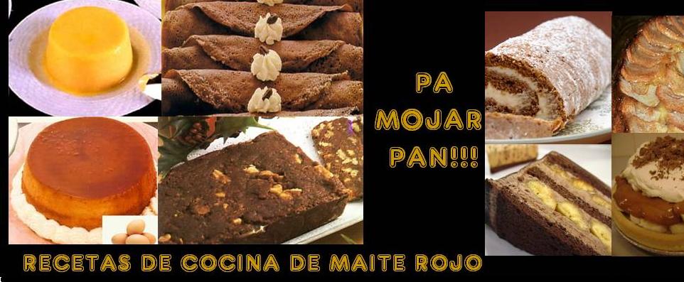 PA MOJAR PAN - POSTRES