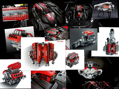 Ferrari Car Engine Theme For Windows 7 And 8