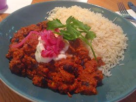 Chilli Con Carne from the Lunch Menu at Las Iguanas