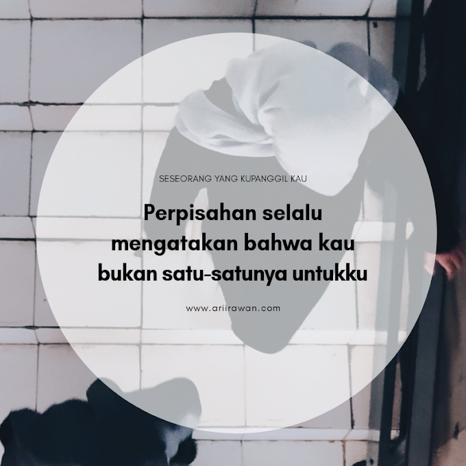 Seseorang yang Kupanggil Kau