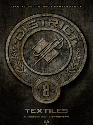 The Hunger Games District 8 Textiles Poster