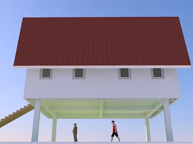 gambar rumah panggung