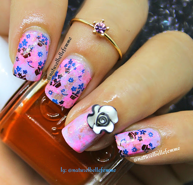 flower pot nail art