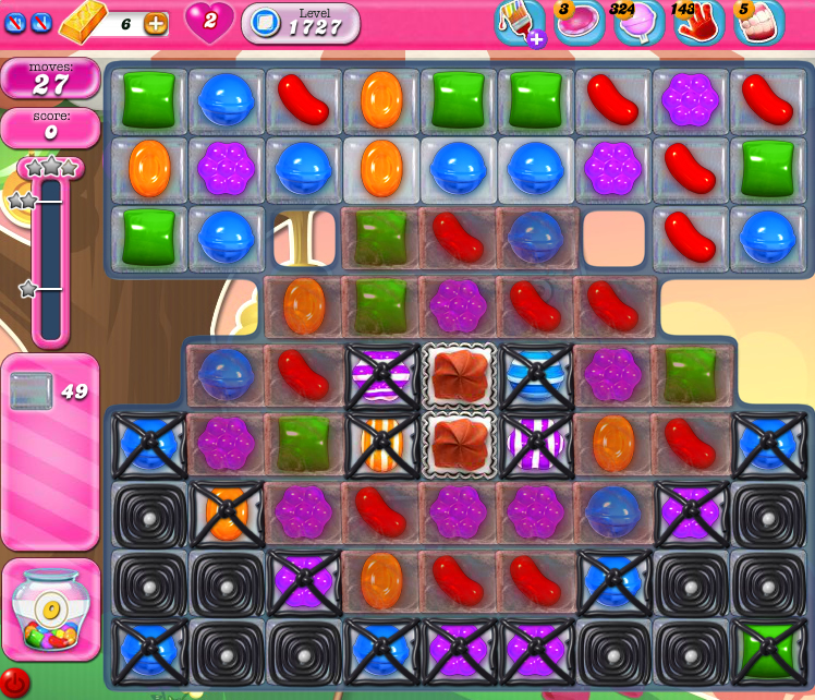 Candy Crush Saga 1727