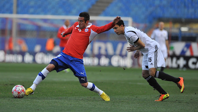Chile y Egipto en partido amistoso, 6 de febrero de 2013