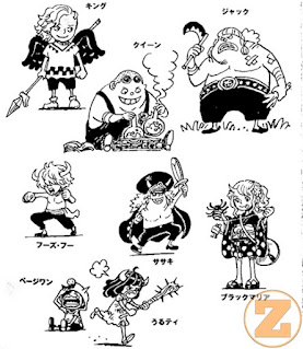 Sbs One Piece Volume 103 Bahasa Indo, Foto Kecil Tobi Roppo Dan All Star