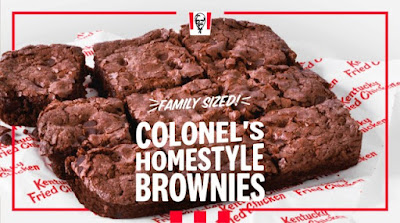KFC Colonel's Homestyle Brownie.