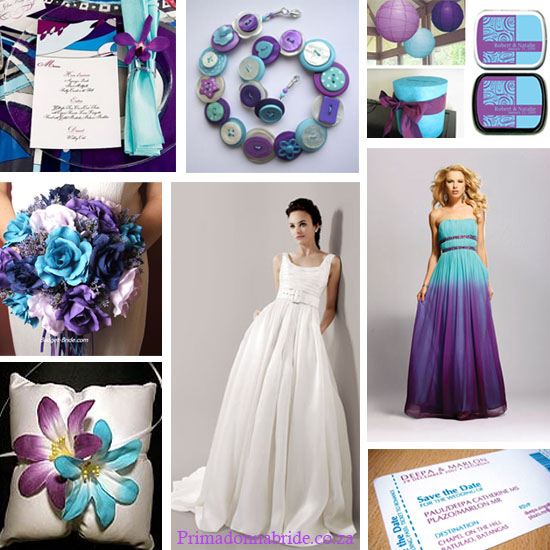 purple wedding centerpieces ideas