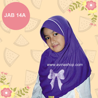 jilbab anak delima collection