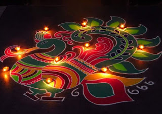 Happy diwali Rangoli