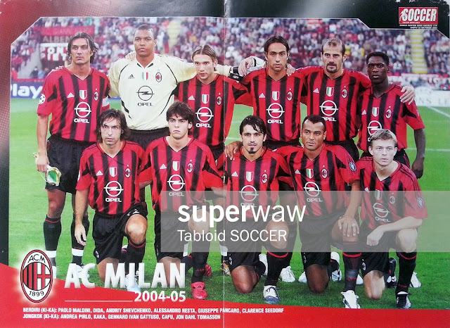 AC Milan Team Squad 2004