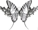 Tattoo Designs With Image Butterfly Tattoo For Lower Back Tattoo Design Picture 2