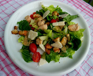 Salate Caesar Salad Camping Rezepte