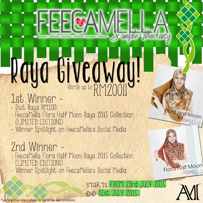 FeecaMella Raya 2015 Giveaway 