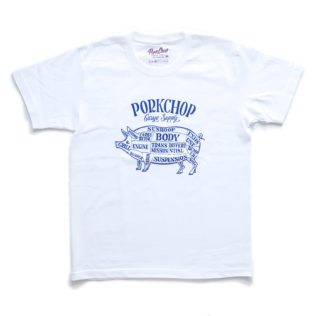 【PORKCHOP GARAGE SUPPLY/ポークチョップガレージサプライ】NEW PORK FRONT & BACK TEE 明日発売！