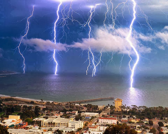 Lightning Storm- Ventura- California