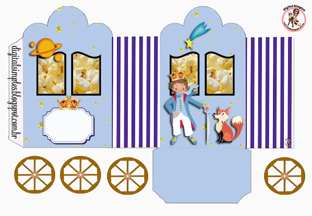 The Little Prince, Free Printable Princes Coach Box