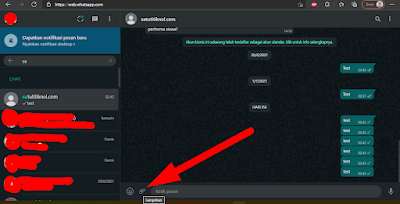 Cara mengirim file PDF dari laptop ke WA