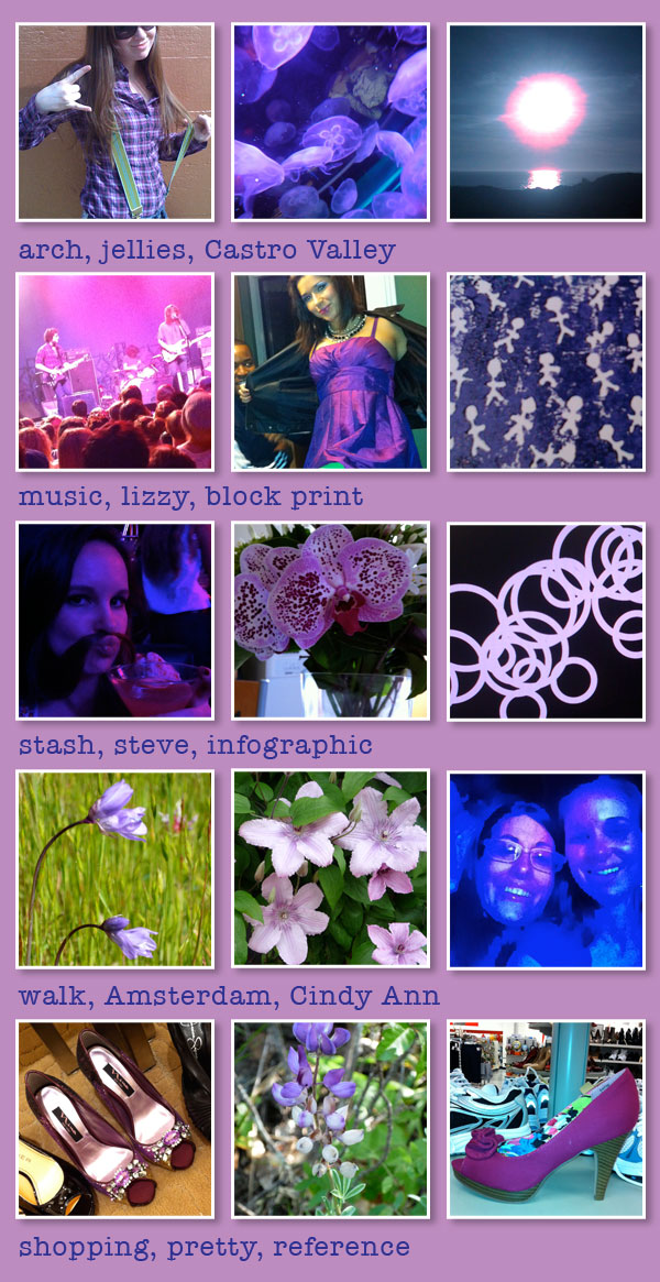 It was possibly the best wedding I have ever been to The colors were purple 