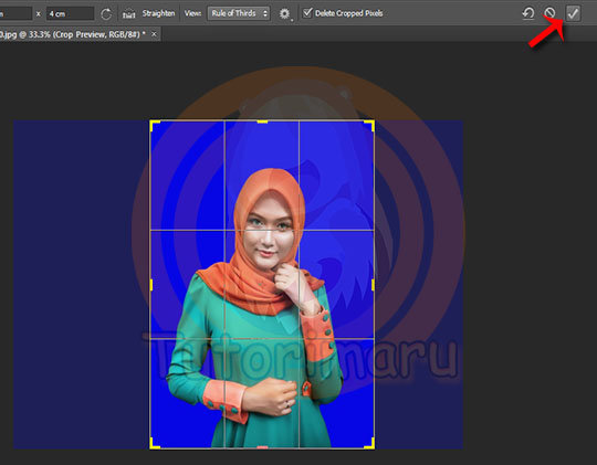 Cara Membuat Pas Foto Dengan Ukuran 2x3, 3x4 dan 4x6 di 