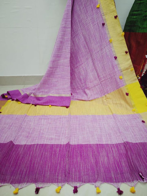  Khadi Cotton Sarees 