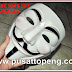 JUAL TOPENG ANONYMOUS | V FOR VANDETTA | HACKER WARNA PUTIH