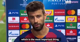 Pique reveals his relationship with Barcelona president has some issues.