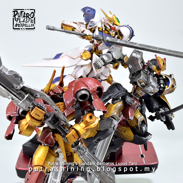 HGIBO 1/144 Barbatos Lupus Custom Paint - Citadel Paints by Putra Shining