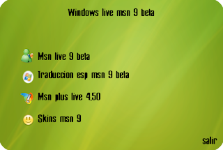 Mini Todo en UNO Windows Live Messenger 9 Beta(SPANISH) 