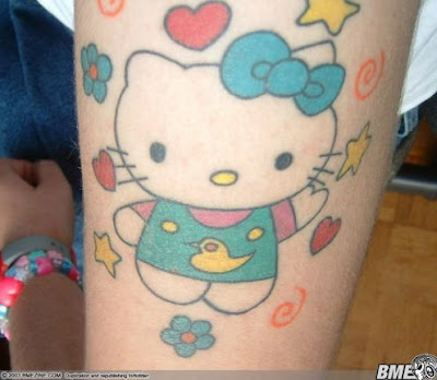 Woman Sexy Tattoo, Hello Kitty Tattoo,Art Tattoo,Body Tattoo,Design Tattoo,Crazy Tattoo,Girls Tattoo,Sexy Tattoo