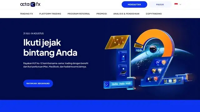 Dengan personal area OctaFX, nikmati kemudahan dan keunggulan dalam pengalaman perdagangan yang Anda inginkan.
