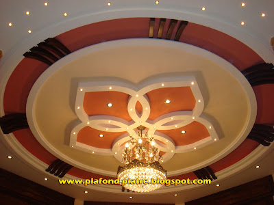 Faux-Plafond-platre-Decoration-marocaine