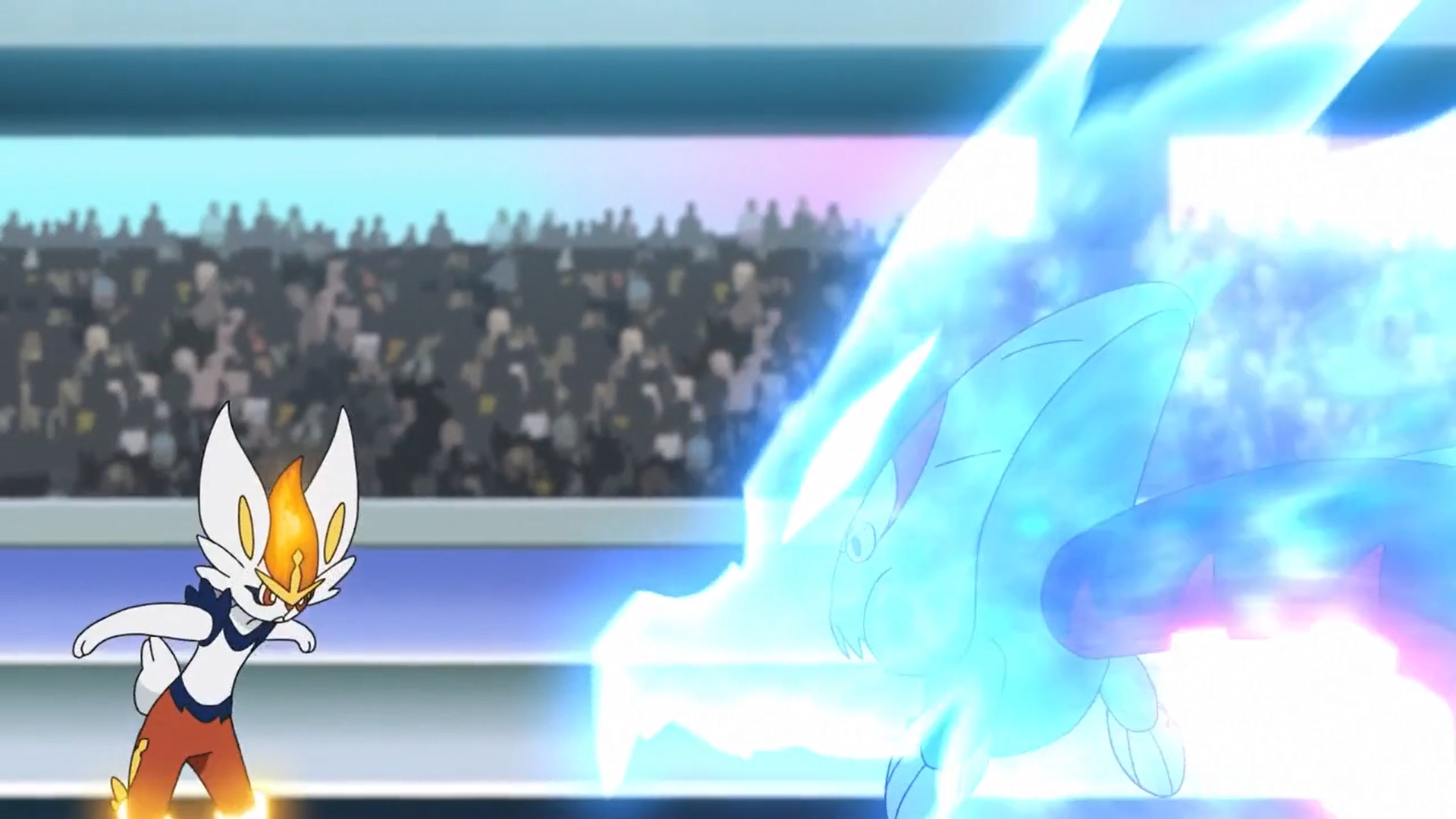 Pokémon (Ash vs Leon - Copa da Coroação Mundial - Final - Pikachu vs C