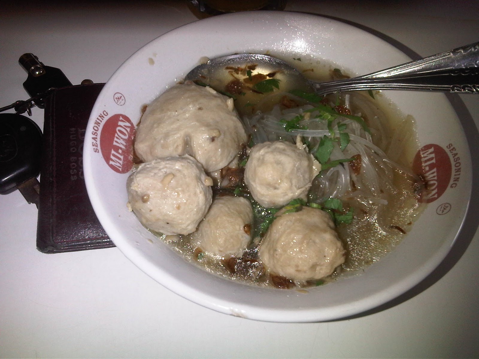 Tummy Teaser Bakso Mie Ayam Bayam dan Wortel