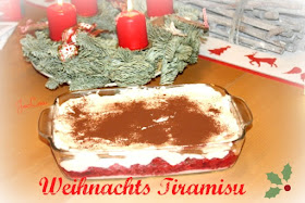 weihnachtliches Spekulatius Tiramisu Rezept mit Himbeeren