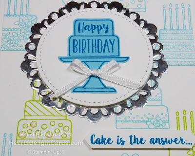 Heart's Delight Cards, Piece of Cake, Sneak Peek, Occasions 2019, Birthday Card, Stampin' Up!