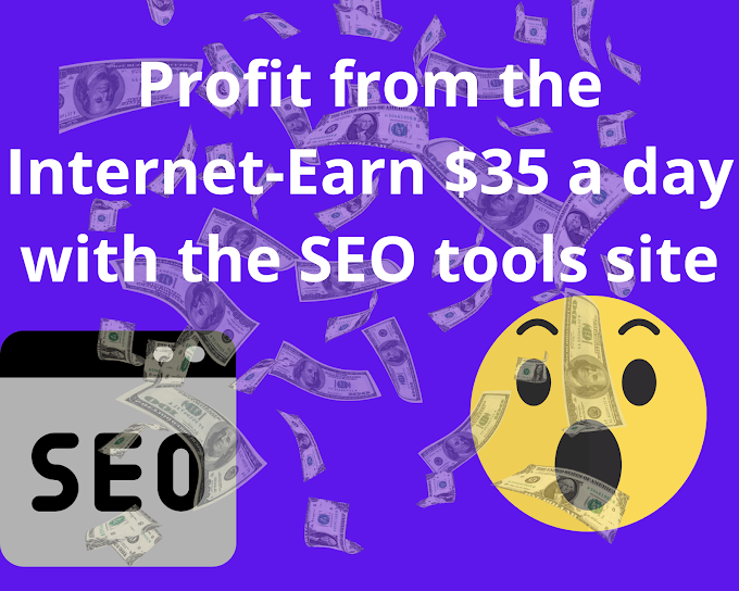 Profit from the Internet-Earn $35 a day with the SEO tools site